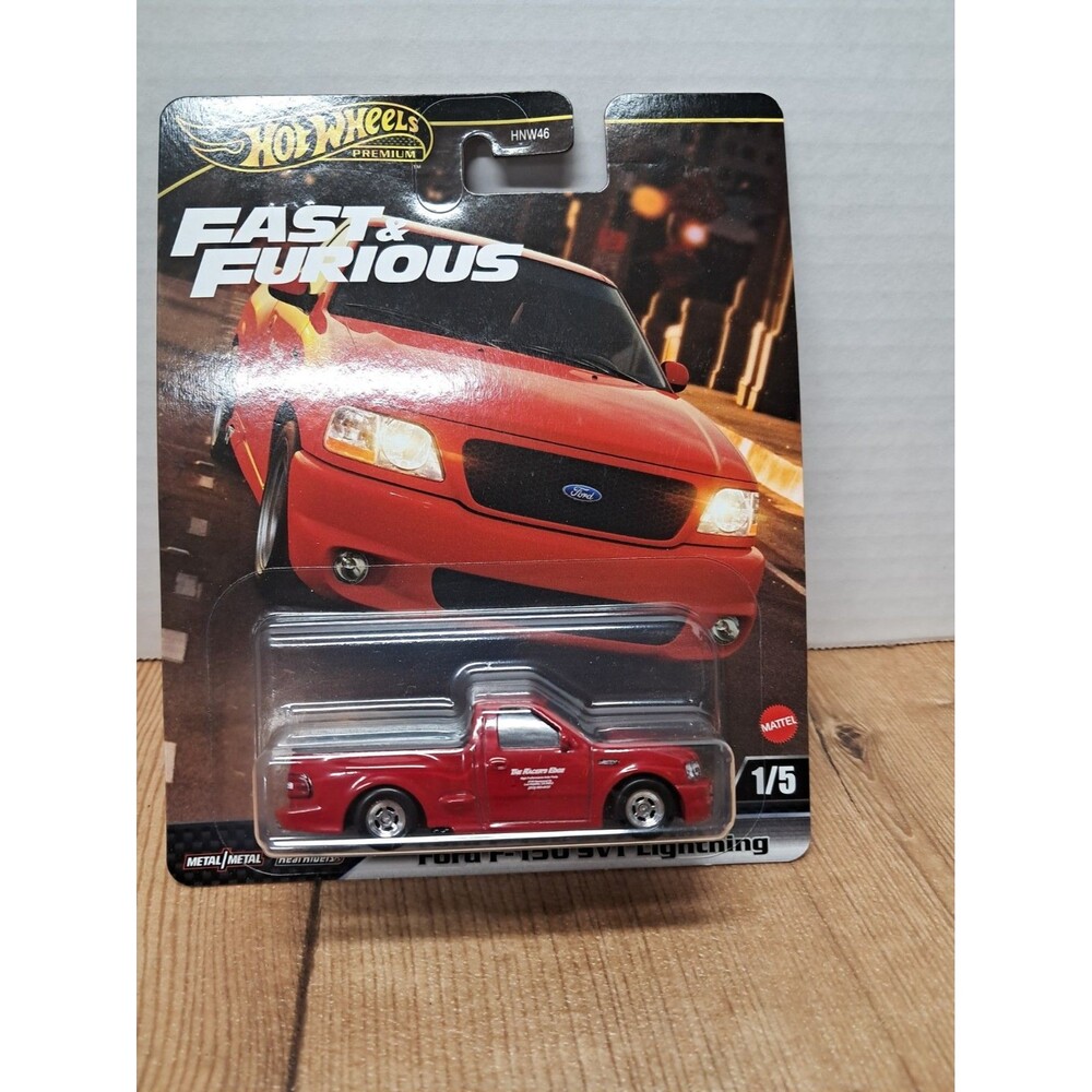 2025 Hot Wheels Premium Fast & Furious FORD F-150 SVT LIGHTNING 1/5 RED